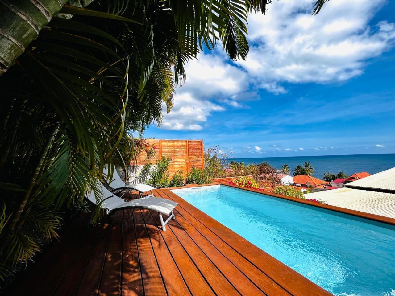 Maison avec piscine à 100 mètres de la plage Le Diamant Extérieur photo