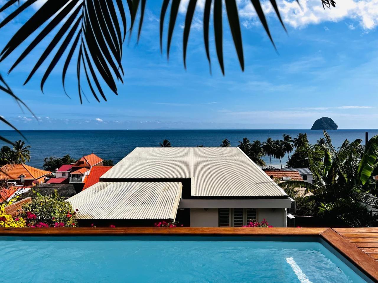 Maison avec piscine à 100 mètres de la plage Le Diamant Extérieur photo